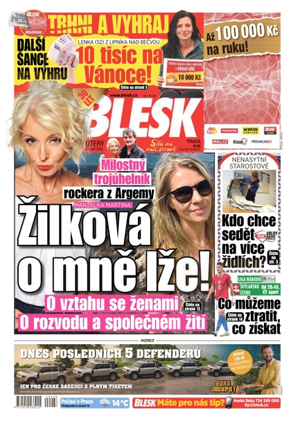 E-magazín BLESK - 27.9.2022 - CZECH NEWS CENTER a. s.