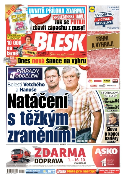 E-magazín BLESK - 3.10.2022 - CZECH NEWS CENTER a. s.