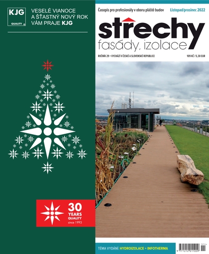 E-magazín Střechy, Fasády, Izolace 11-12/2022 - EEZY Publishing