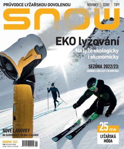 E-magazín SNOW 141 time - průvodce zimní dovolenou 2022-23 - SLIM media s.r.o.