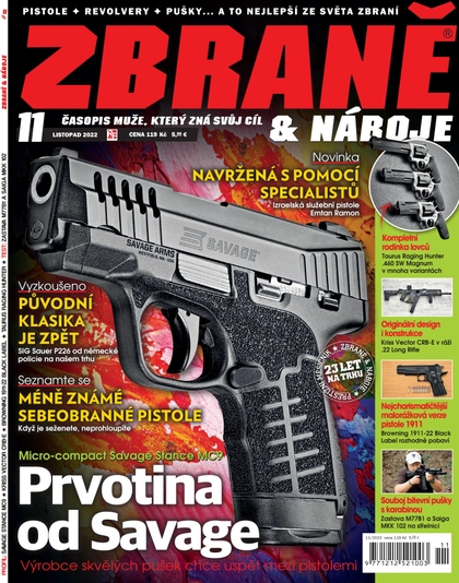 E-magazín Zbraně & náboje 11/22 - RF Hobby