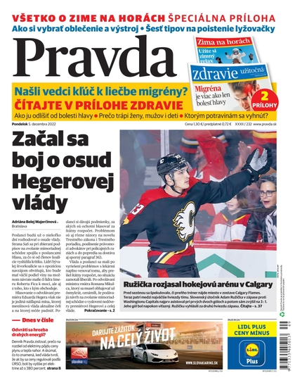 E-magazín Denník Pravda 5. 12. 2022 - OUR MEDIA SR a. s.