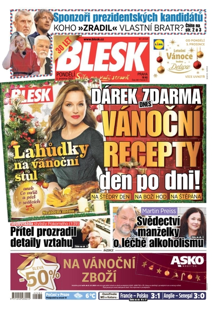 E-magazín BLESK - 5.12.2022 - CZECH NEWS CENTER a. s.