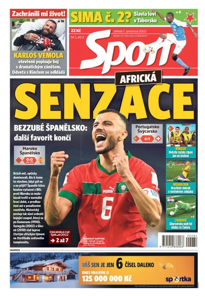 E-magazín Sport - 7.12.2022 - CZECH NEWS CENTER a. s.