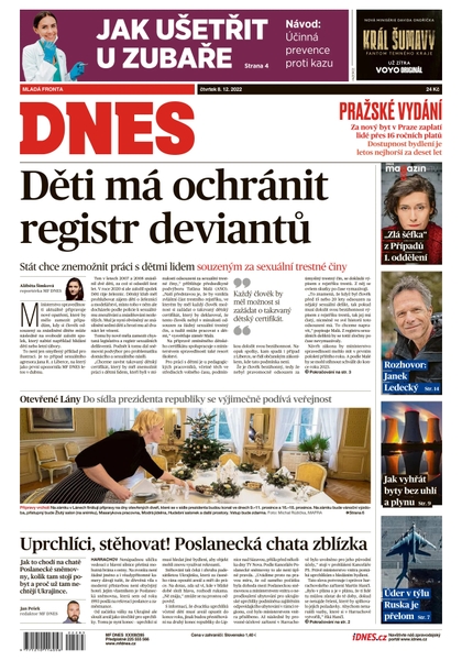 E-magazín MF DNES - 8.12.2022 - MAFRA, a.s.