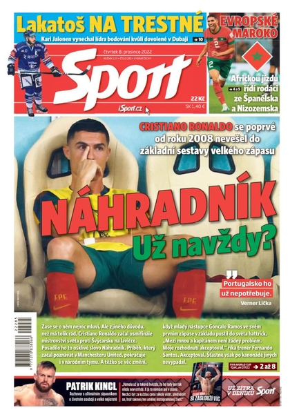 E-magazín Sport - 8.12.2022 - CZECH NEWS CENTER a. s.