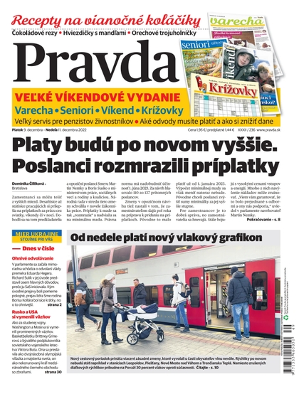 E-magazín Denník Pravda 9. 12. 2022 - OUR MEDIA SR a. s.