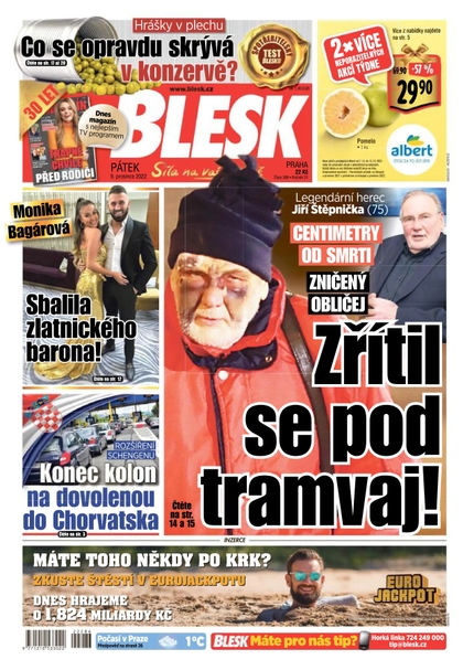 E-magazín BLESK - 9.12.2022 - CZECH NEWS CENTER a. s.