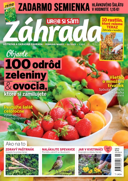 E-magazín Záhrada 2023 01 - JAGA GROUP, s.r.o. 