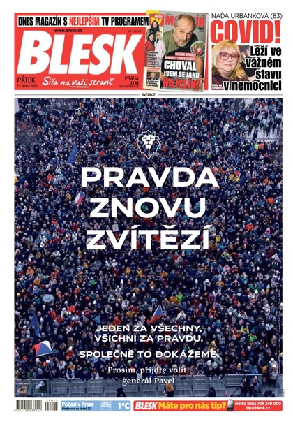 E-magazín BLESK - 27.1.2023 - CZECH NEWS CENTER a. s.