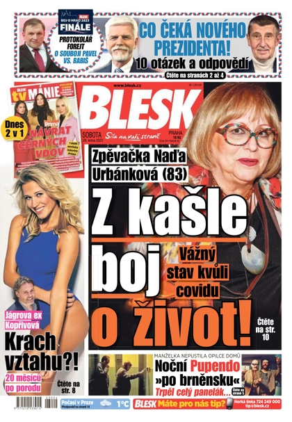 E-magazín Blesk - 28.1.2023 - CZECH NEWS CENTER a. s.