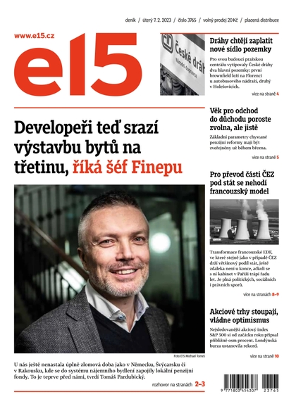 E-magazín E15 - 7.2.2023 - CZECH NEWS CENTER a. s.