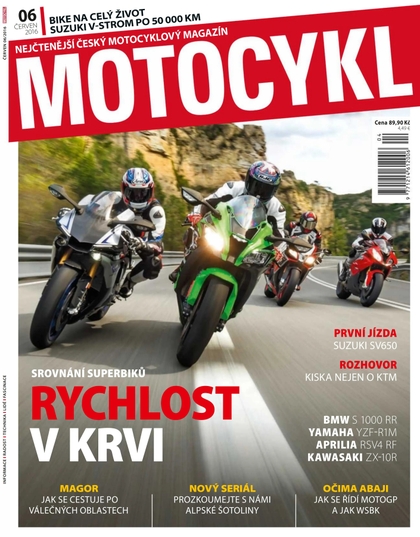 E-magazín Motocykl MOTOCYKL/6/2016 - Petrolhead Media s.r.o. 