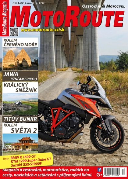E-magazín MotoRoute Magazín 6/2016 - MotoRoute s.r.o.