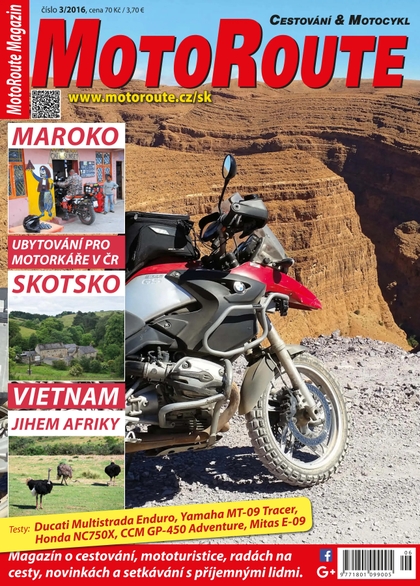 E-magazín MotoRoute Magazín 3/2016 - MotoRoute s.r.o.