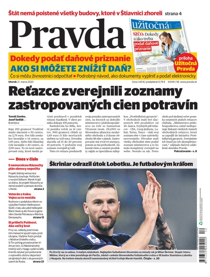 E-magazín Denník Pravda 21. 3. 2023 - OUR MEDIA SR a. s.