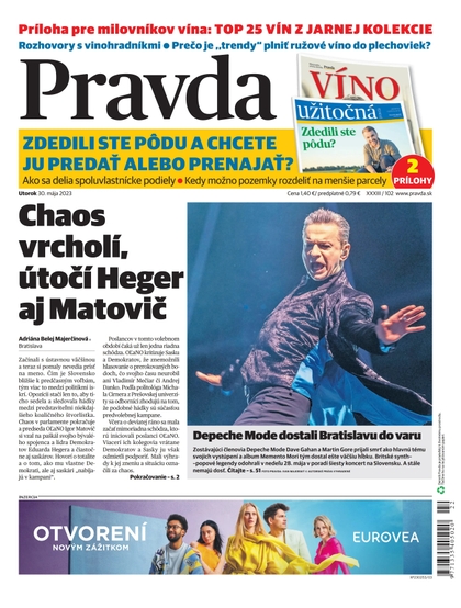 E-magazín Denník Pravda 30. 5. 2023 - OUR MEDIA SR a. s.