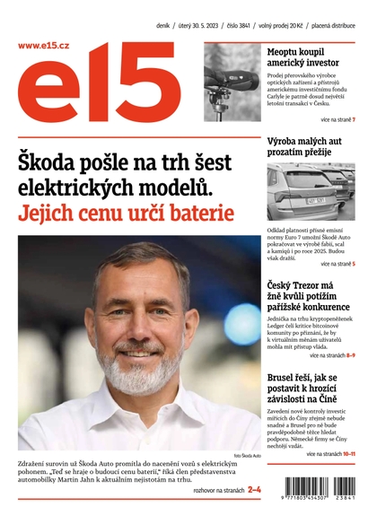 E-magazín E15 - 30.5.2023 - CZECH NEWS CENTER a. s.