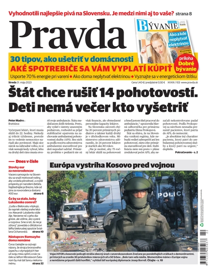 E-magazín Denník Pravda 31. 05. 2023 - OUR MEDIA SR a. s.