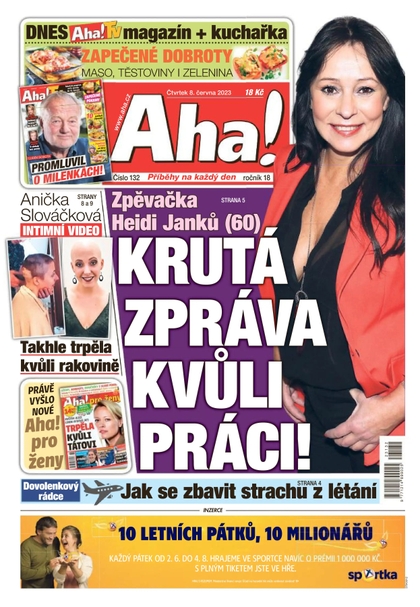 E-magazín AHA! - 8.6.2023 - CZECH NEWS CENTER a. s.