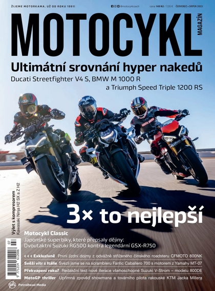 E-magazín Motocykl 7+8/2023 - Petrolhead Media s.r.o. 