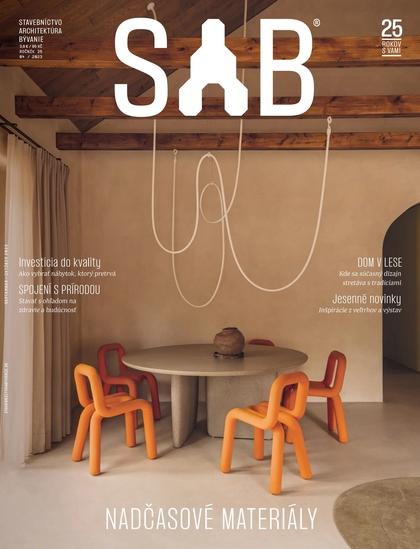 E-magazín SaB – Stavebníctvo a bývanie september/október 2023 FREE - MEDIA/ST s.r.o.