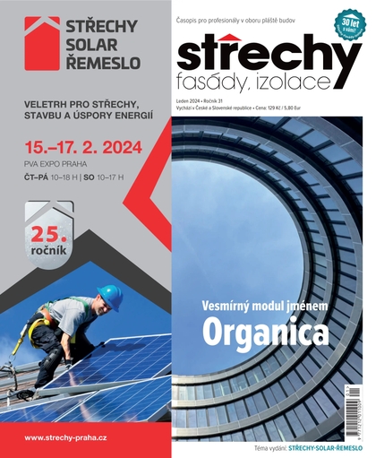 E-magazín Střechy, Fasády, Izolace 1/2024 - EEZY Publishing