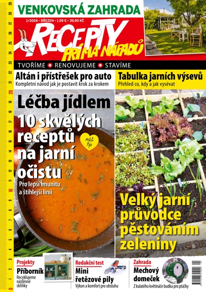 E-magazín Recepty prima nápadů 1/2024 - Jaga Media, s. r. o.