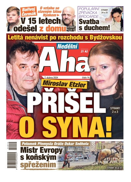 E-magazín Nedělní AHA! - 7.4.2024 - CZECH NEWS CENTER a. s.