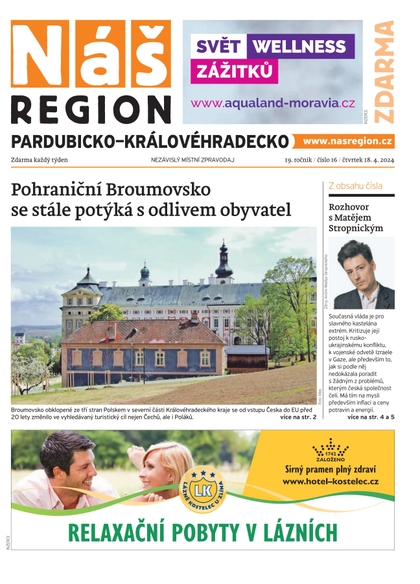 E-magazín Náš Region - Pardubicko/Královéhradecko 16/2024 - A 11 s.r.o.
