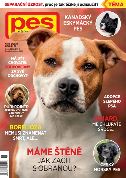 E-magazín Pes přítel člověka 5/2024 - Pražská vydavatelská společnost