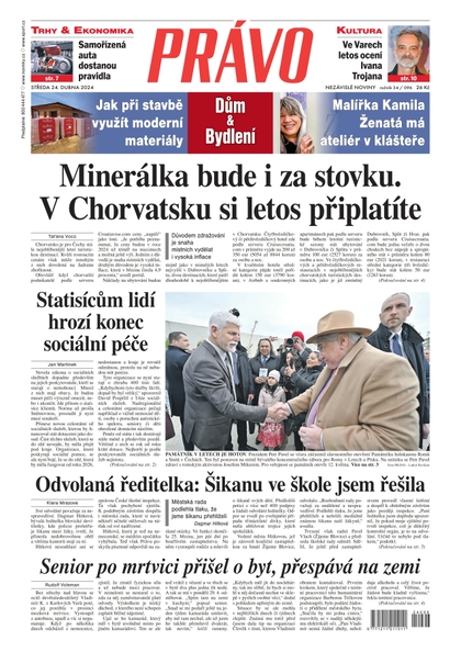 E-magazín Deník Právo - 24.4.2024 - Borgis, a.s.