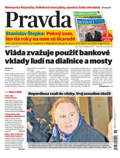 E-magazín Denník Pravda 30. 4. 2024 - OUR MEDIA SR a. s.