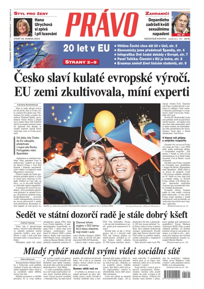E-magazín Deník Právo - 30.4.2024 - Borgis, a.s.