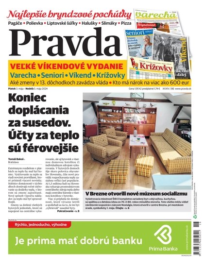 E-magazín Denník Pravda 03. 05. 2024 - OUR MEDIA SR a. s.
