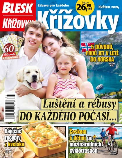 E-magazín BLESK KŘÍŽOVKY - 05/2024 - CZECH NEWS CENTER a. s.