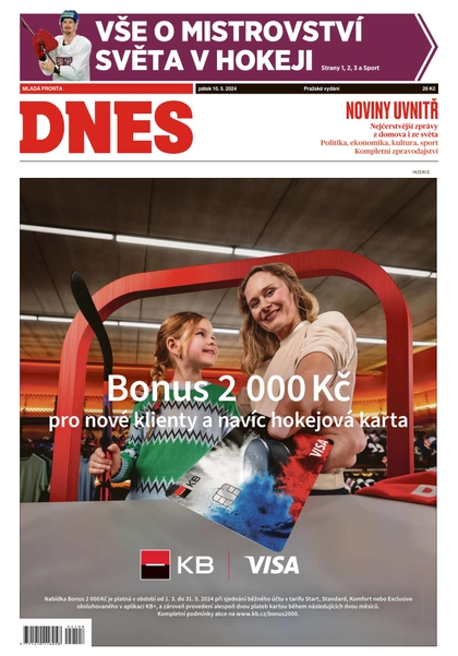E-magazín MF DNES - 10.5.2024 - MAFRA, a.s.