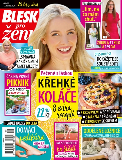 E-magazín Blesk pro ženy - 20/2024 - CZECH NEWS CENTER a. s.