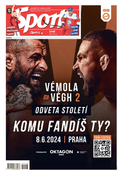 E-magazín Sport - 20.5.2024 - CZECH NEWS CENTER a. s.
