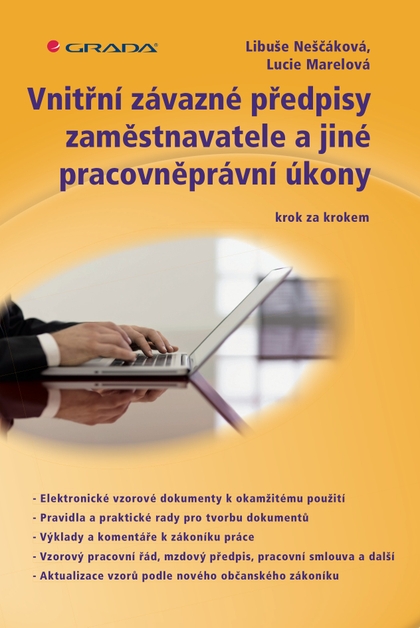 E-kniha Vnitřní závazné předpisy zaměstnavatele a jiné pracovněprávní úkony - Libuše Neščáková, Lucie Marelová