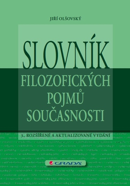 E-kniha Slovník filozofických pojmů současnosti - Jiří Olšovský