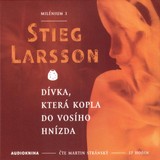 Audiokniha Dívka, která kopla do vosího hnízda - Milénium 3 - Stieg Larsson