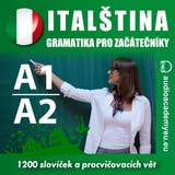 Audiokniha Italština - gramatika pro začátečníky A1, A2 - audioacaemyeu