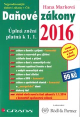 E-kniha Daňové zákony 2016 - Hana Marková