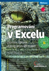 E-kniha Programování v Excelu 2013 a 2016 - Marek Laurenčík