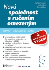 E-kniha Nová společnost s ručením omezeným - 4. aktualizované vydání - Lucie Josková, Markéta Pravdová, Eva Dvořáková
