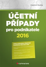 E-kniha Účetní případy pro podnikatele 2016 - Vladimír Hruška