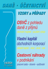 E-kniha DÚVaP č. 5-6 / 2024 - OSVČ z pohledu daně z příjmů - Ing. Vladimír Hruška, JUDr. Eva Dandová, Ing. Ivan Macháček