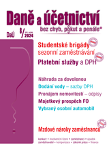 E-kniha DaÚ č. 8 / 2024 - Studentské brigády – sezonní zaměstnávání - Ing. Václav Benda, Ing. Antonín Daněk, Ing. Ivan Macháček
