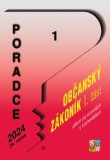 E-kniha Poradce č. 1 / 2024 - Občanský zákoník - JUDr. Jana Drexlerová